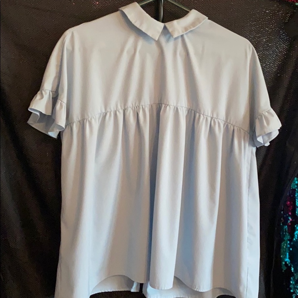 Loose Fitting Cute Blouse